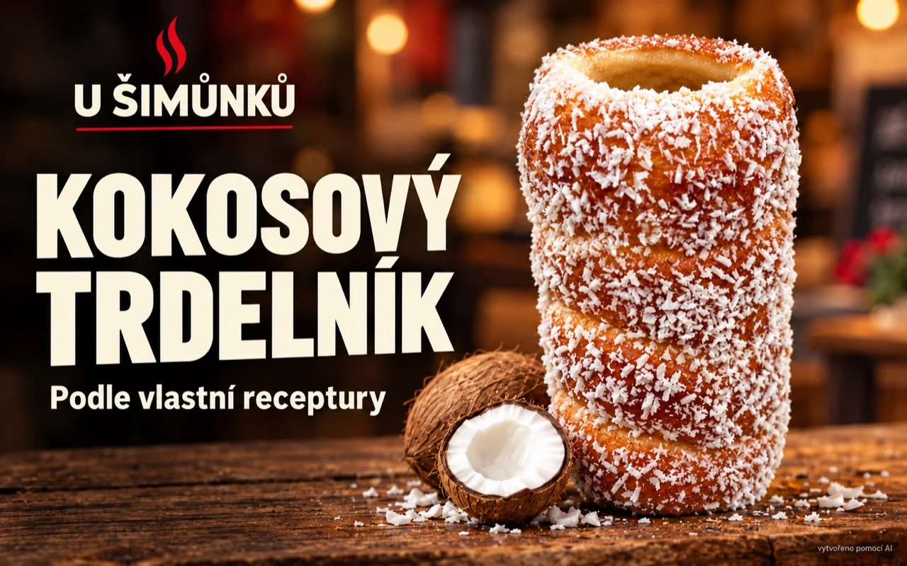 Kokosový trdelník